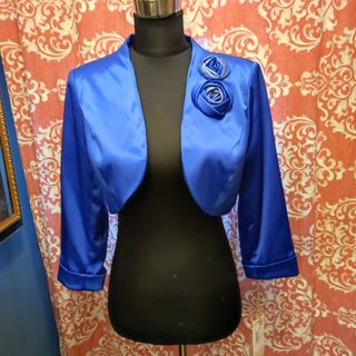 Bolero seda azul T40 Cabotine