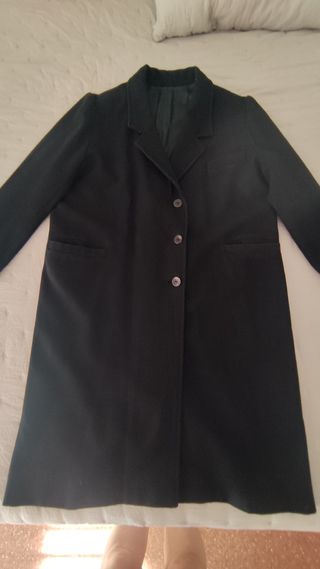 Abrigo negro talla 6XL / 52