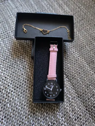 Reloj y pulsera para mujer