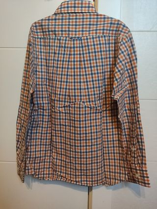 Camisa Gant cuadros Talla 7-8 años