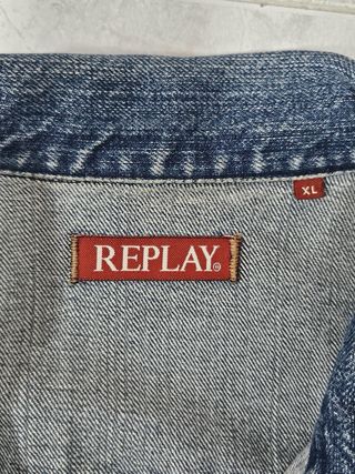 Chaqueta Vaquera Replay Mujer Azul