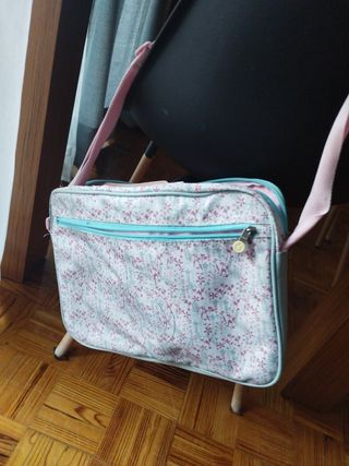Mochila Enso rosa y multicolor