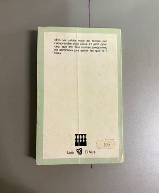 Libro El petit Princep de Antoine de Saint-Exupéry