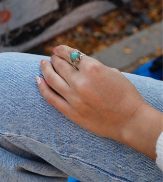 Anillo Plata 925 con Turquesa Persa – Joya Artesan