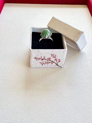 Anillo Plata 925 con Turquesa Persa – Joya Artesan