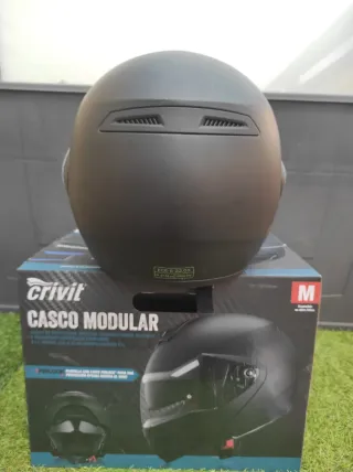 Crivit Casco Modular Moto Talla M