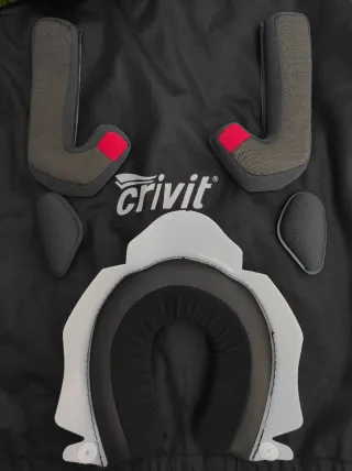 Crivit Casco Modular Moto Talla M