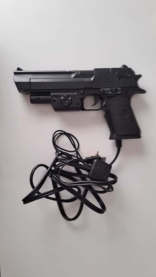 Pistola Desert Eagle+pedal. Project Design PS2/PS1