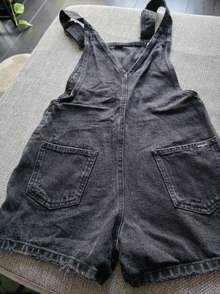 Pantalón corto vaquero negro talla S
