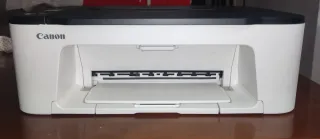 Impresora Canon TS3452 blanca como nueva