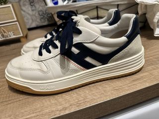 Scarpe Hogan HGN86 Bianche Blu 