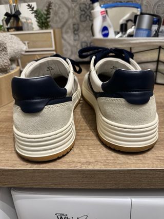 Scarpe Hogan HGN86 Bianche Blu 