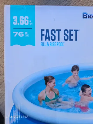 Piscina Bestway Fast Set 3.66m x 76cm