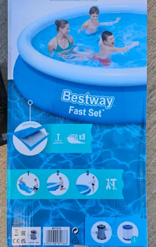 Piscina Bestway Fast Set 3.66m x 76cm