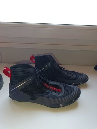 Zapatillas Boxeo Outshock Negras Rojas