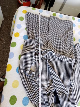 Abrigo de mujer estampado