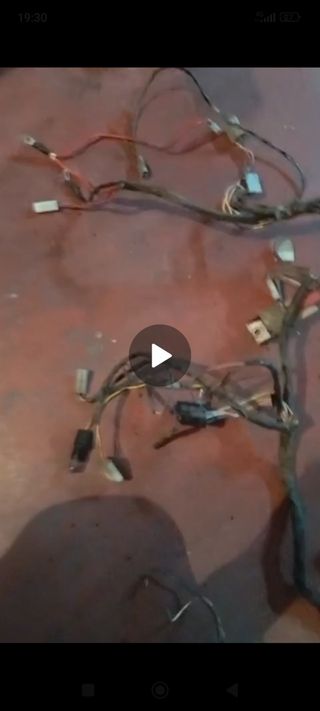 Cableado y Faro Delantero Piaggio Zip Base