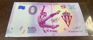 Billete 0€ Quini 70 Aniversario