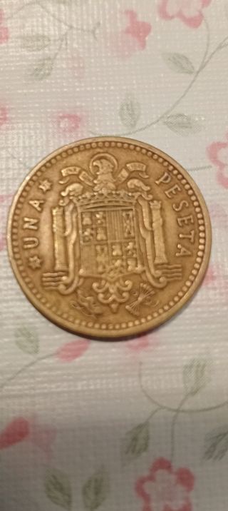 Moneda 1 Peseta 1966 Francisco Franco