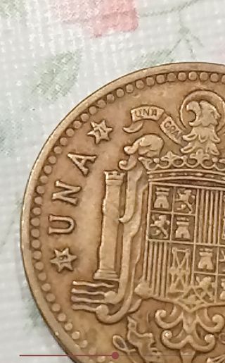 Moneda 1 Peseta 1966 Francisco Franco