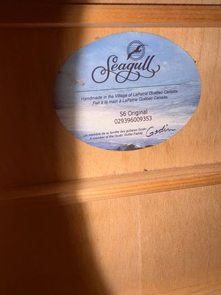 Guitarra Seagull S6 Original