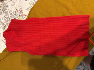 Jersey rojo de punto