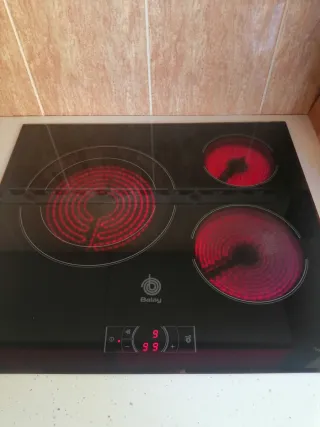 Vitrocerámica Balay 3 fuegos