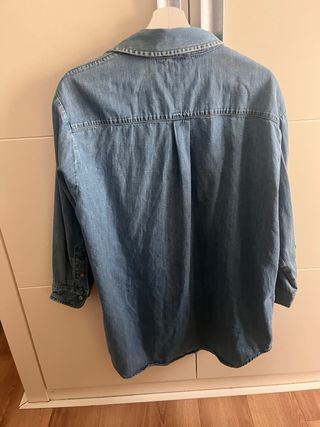Camisa vaquera Zara Talla M