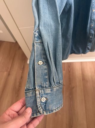 Camisa vaquera Zara Talla M