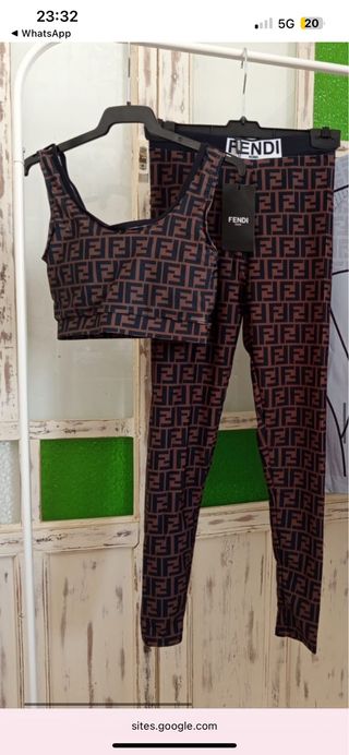 Conjunto deportivo Fendi FF
