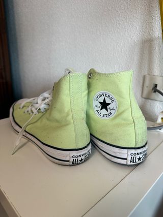 Converse verde menta