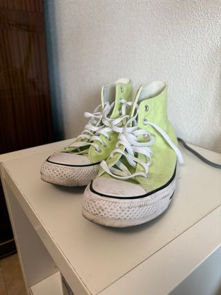Converse verde menta