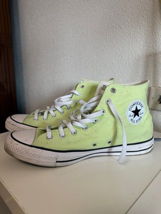 Converse verde menta
