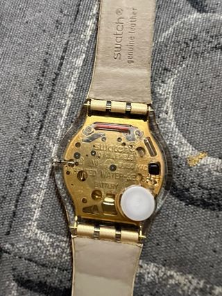 Reloj Swatch Skin Dorado Original Vintage