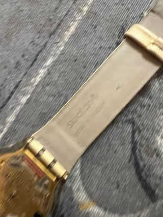 Reloj Swatch Skin Dorado Original Vintage