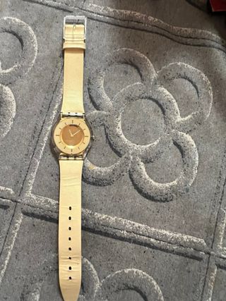 Reloj Swatch Skin Dorado Original Vintage
