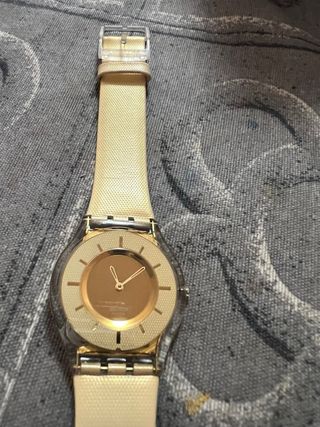 Reloj Swatch Skin Dorado Original Vintage