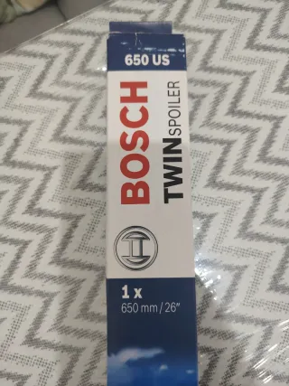Limpiaparabrisas Bosch 650mm y 450mm nuevos