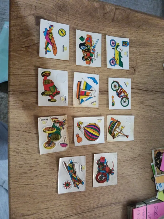 Lote 11 Cromos Bollycao