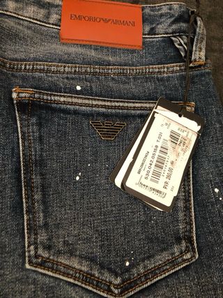 Vaqueros Emporio Armani Azules