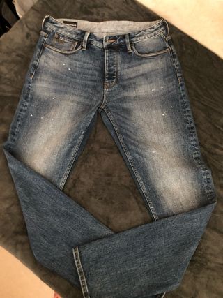 Vaqueros Emporio Armani Azules