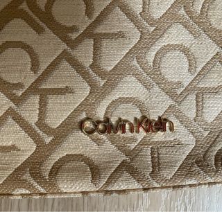 Bolso Calvin Klein Beige y Blanco