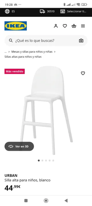 2 Sillas Niños Plástico Ikea Verdes