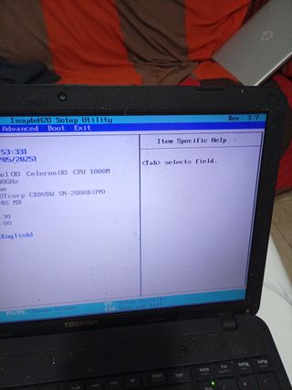 Toshiba Satellite Pro Portátil Negro