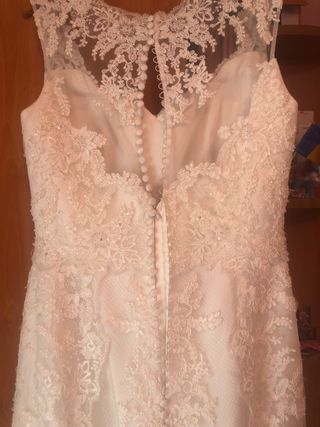 Vestido de Novia Encaje Blanco