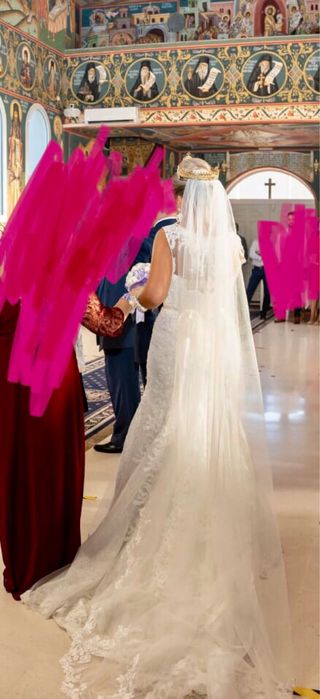 Vestido de Novia Encaje Blanco