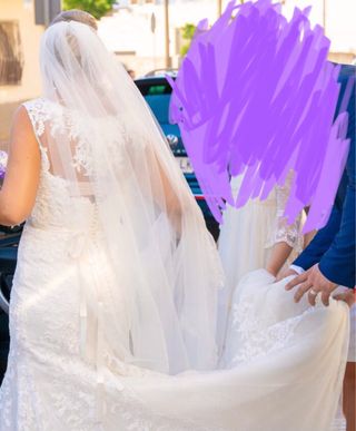 Vestido de Novia Encaje Blanco