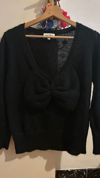 Jersey Pepa Loves lazo negro Talla 2