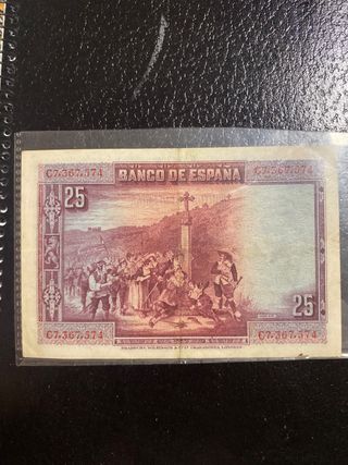 25 Pesetas Banco de España 1928