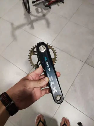 Pedaleiro com potenciómetro Inpeak